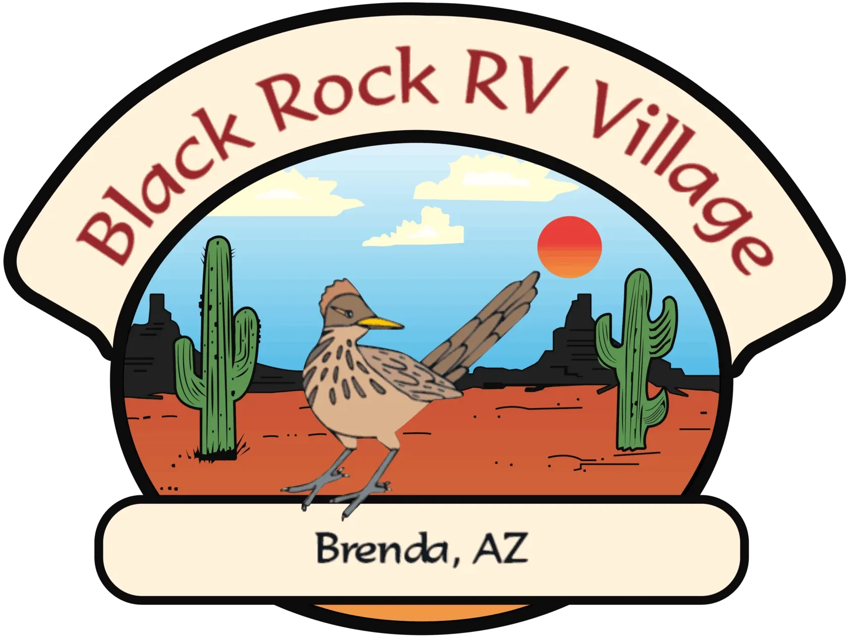 Black Rock RV Villiage Logo