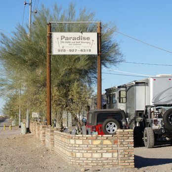 Paradise RV Park and Self Storage Logo